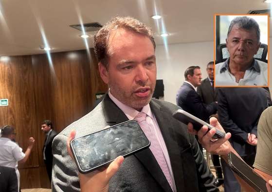 Ao centro, o procurador-geral de Justiça de MT, Rodrigo Fonseca. No detalhe, o advogado Renato Nery (in memorian).