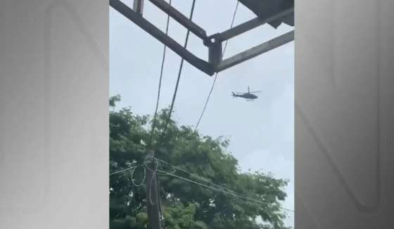 Copiloto de helicóptero da Polícia leva tiro na cabeça em operação no RJ