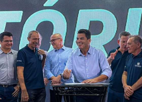 Cidinho Santos e Mauro Mendes assinam Ordem de Serviço para duplicação de 50,8 km da BR-163
