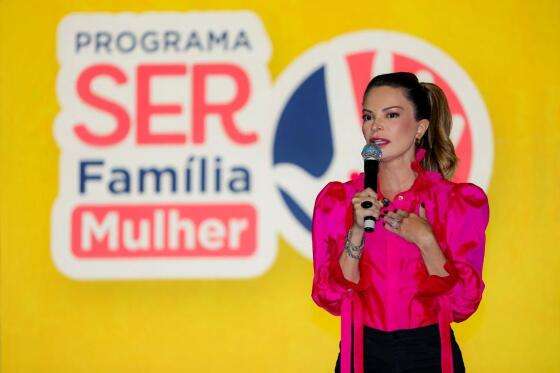 A primeira-dama de MT, Virginia Mendes.