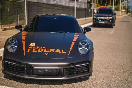 Porsche de R$ 1,5 milhão vira viatura da Polícia Federal em SC