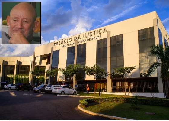 No detalhe, o trabalhador Darci Rodrigues de Lima, preso por engano no PR após erro do Tribunal de Justiça de MT.