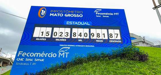 impostômetro mato grosso fecomércio março de 2025