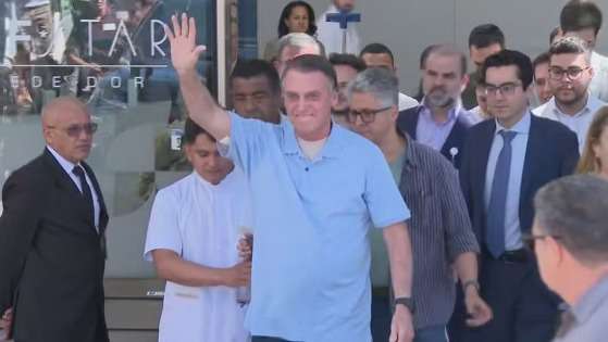 bolsonaro tem alta