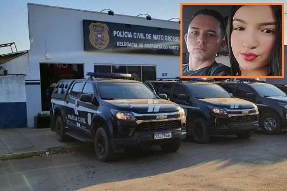 No detalhe, o médico Bruno Felisberto Tomiello e a jovem Kethlyn Vitória, de 15 anos.