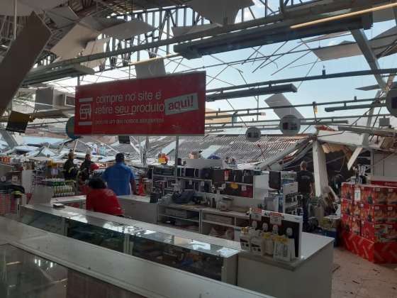 desabamento do shopping tangará 2019