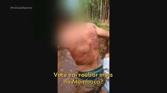 PCC tortura homem que roubou botijão de gás de grava o crime