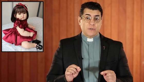 O padre Chrystian Shankar.