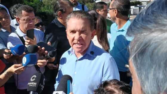 O conselheiro presidente do TCE-MT, Sérgio Ricardo.