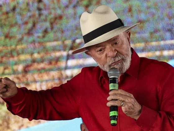Lula no nordeste seca água