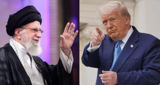 trump e líder do irã