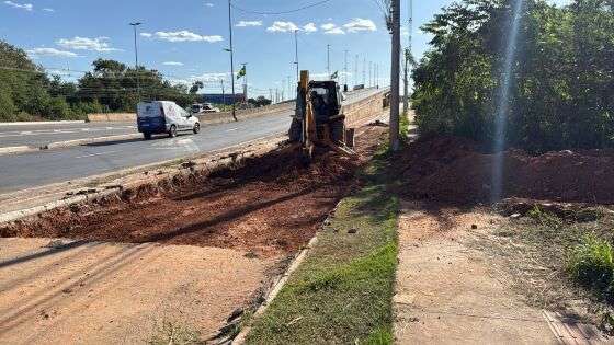 Viaduto Deputado Walter Rabello, no bairro Tijucal.