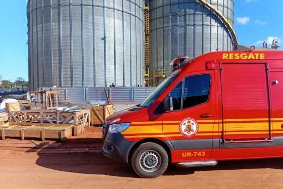 silo bombeiros acidente