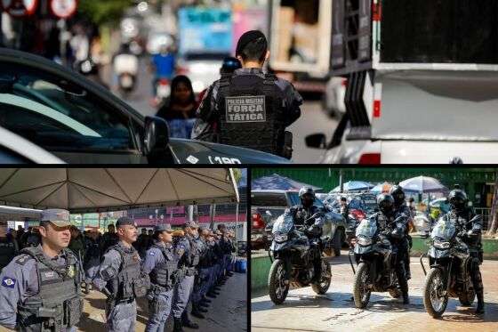 POLICIAIS NAS RUAS