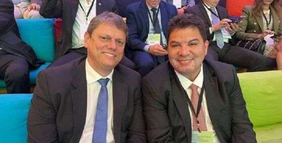 Tarcísio de Freitas e Cidinho Santos