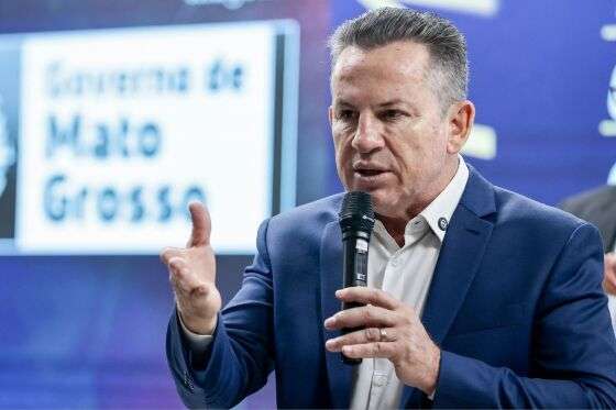 Governador Mauro Mendes.