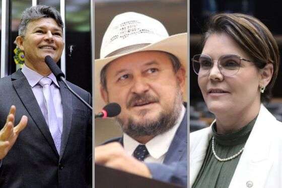 José Medeiros, Gilberto Cattani e Coronel Fernanda